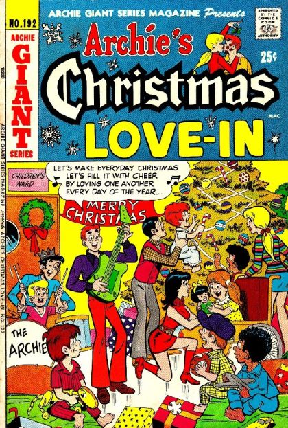 Archie Giant Series Archie's Christmas Love-In |  Issue#192 | Year:1972 | Series:  | Pub: Archie Comic Publications |