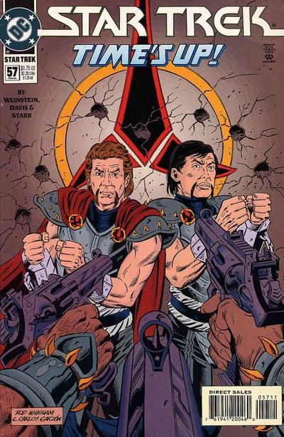 Star Trek, Vol. 2 Time Crime: Part 5 |  Issue#57A | Year:1993 | Series: Star Trek | Pub: DC Comics | Direct Edition