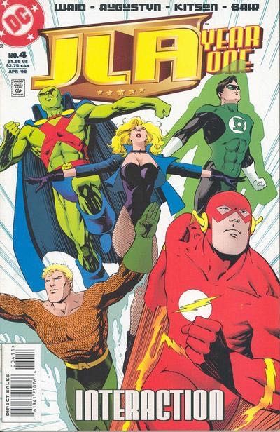 JLA: Year One While You Were Out... |  Issue#4 | Year:1998 | Series: JLA | Pub: DC Comics | Barry Kitson Regular Cover