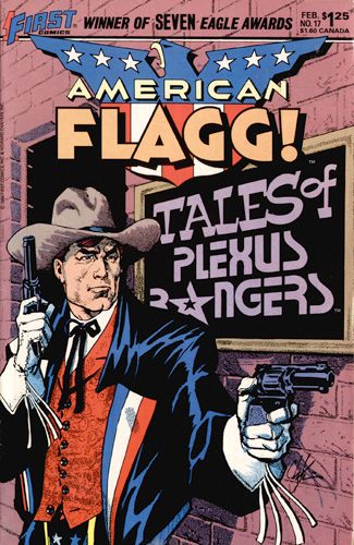 American Flagg!, Vol. 1 Northern Lights...Double Cross: Part 3 |  Issue#17 | Year:1985 | Series:  | Pub: First Comics |