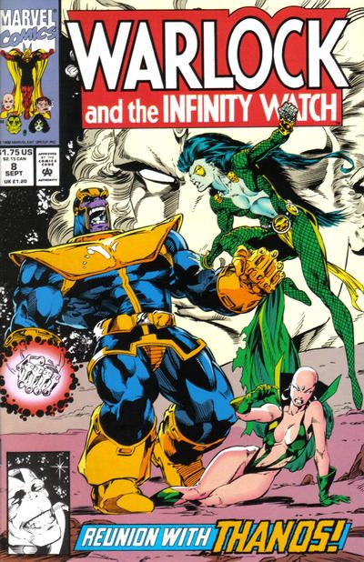 Warlock and the Infinity Watch Infinity War - Interlude |  Issue#8A | Year:1992 | Series: Warlock | Pub: Marvel Comics