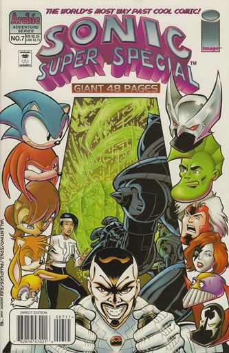 Sonic Super Special Parallel Paradigm |  Issue#7A | Year: | Series: Sonic The Hedgehog | Pub: Archie Comic Publications | Direct Edition