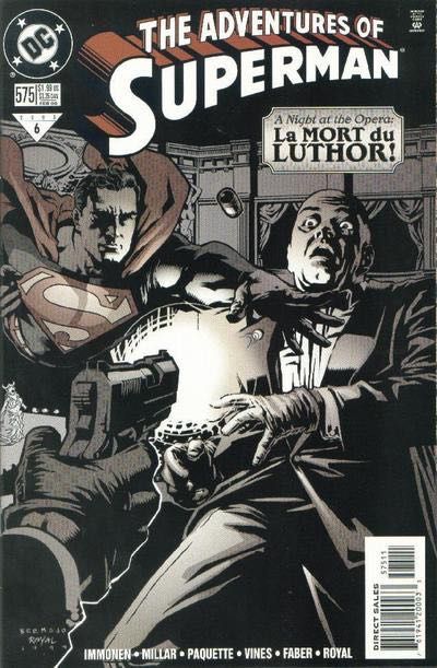 The Adventures of Superman A Night at the Opera |  Issue#575A | Year:1999 | Series: Superman | Pub: DC Comics | Direct Edition