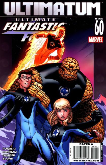 Ultimate Fantastic Four Ultimatum  |  Issue#60A | Year:2009 | Series: Fantastic Four | Pub: Marvel Comics | Ed McGuinness Regular Cover