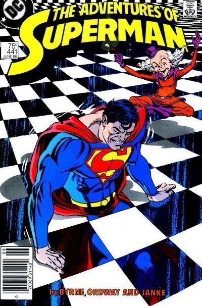 The Adventures of Superman The Tiny Terror Of Tinseltown |  Issue#441B | Year:1988 | Series: Superman | Pub: DC Comics | Newsstand Edition