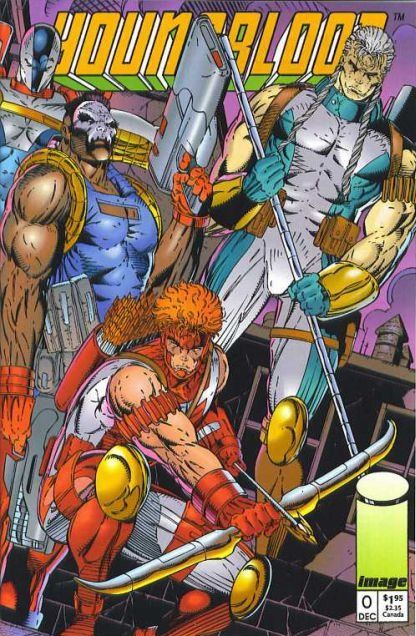 Youngblood, Vol. 1  |  Issue#0A | Year:1992 | Series: Youngblood | Pub: Image Comics | Wraparound Orange Title Regular Cover