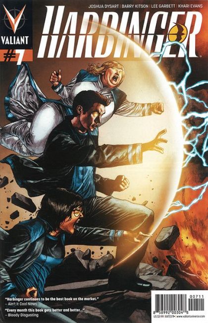 The Harbinger, Vol. 2 Renegades, Part 2 |  Issue#7A | Year:2012 | Series: Harbinger | Pub: Valiant Entertainment | Mico Suayan Interlocking Regular Cover