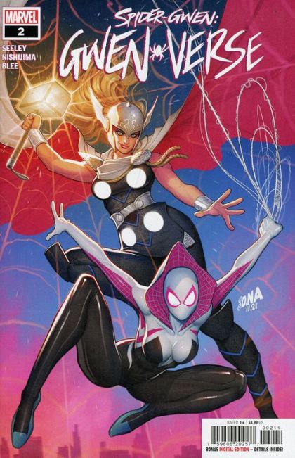 Spider-Gwen: Gwenverse  |  Issue#2A | Year:2022 | Series: Spider-Gwen | Pub: Marvel Comics | David Nakayama Regular