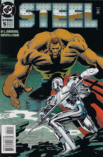 Steel Retaliation |  Issue#5A | Year:1994 | Series:  | Pub: DC Comics | Direct Edition