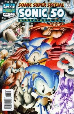 Sonic Super Special  |  Issue#6A | Year: | Series: Sonic The Hedgehog | Pub: Archie Comic Publications | Direct Edition