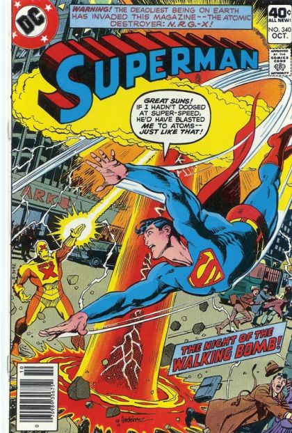 Superman, Vol. 1 The Night Of The Walking Bomb |  Issue#340A | Year:1979 | Series: Superman | Pub: DC Comics |