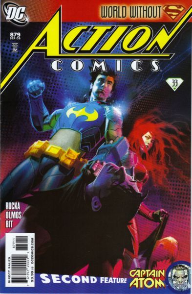 Action Comics, Vol. 1 World Without Superman - The Sleepers, Part 5 / Captain Atom, Chapter 1 |  Issue#879A | Year:2009 | Series:  | Pub: DC Comics | Direct Edition