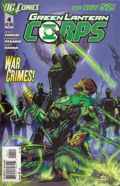 Green Lantern Corps, Vol. 2 Prisoners of War |  Issue#4A | Year:2011 | Series: Green Lantern | Pub: DC Comics | Direct Edition