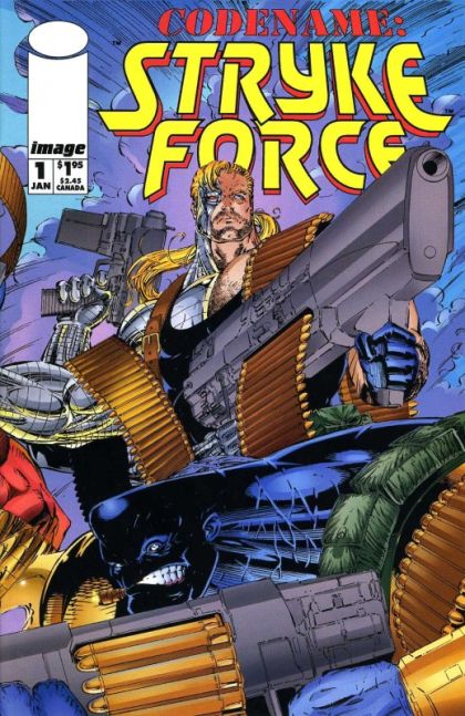 Codename: Stryke Force  |  Issue#1A | Year:1994 | Series: Codename: Stryke Force | Pub: Image Comics | Direct Edition