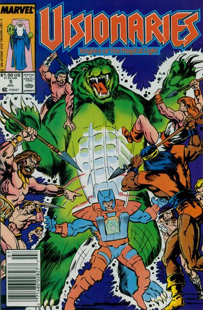 Visionaries Quest of the Four Talismans, Part One |  Issue#5B | Year:1988 | Series:  | Pub: Marvel Comics