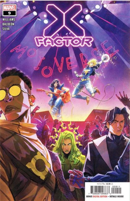 X-Factor, Vol. 4 Interlude: DJ Mark's Mixtape of Mojoverse Beats to Make Out To |  Issue#9A | Year:2021 | Series:  | Pub: Marvel Comics | Ivan Shavrin Regular