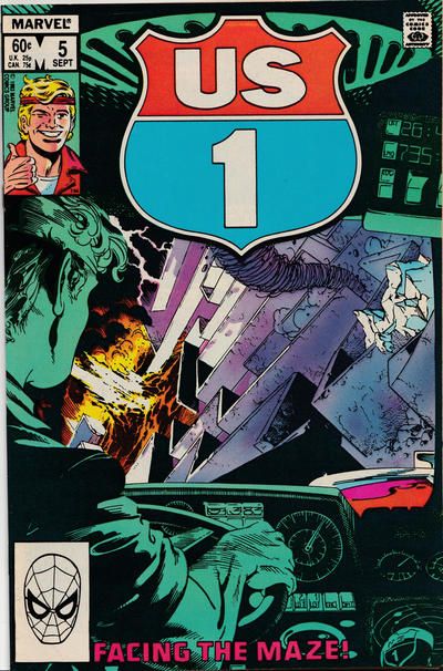 US 1 Amazed |  Issue#5A | Year:1983 | Series:  | Pub: Marvel Comics | Direct Edition