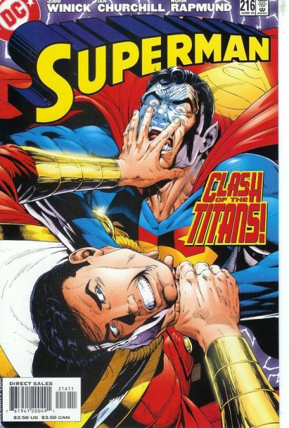 Superman, Vol. 2 Lightning Strikes Twice - Lightning Strikes Twice, pt 3 |  Issue#216A | Year:2005 | Series: Superman | Pub: DC Comics | Direct Edition