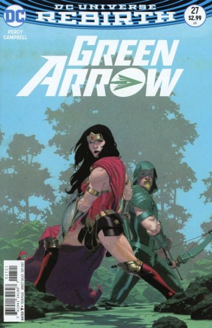 Green Arrow, Vol. 6 Hard-Traveling Hero, Part Two |  Issue#27B | Year:2017 | Series: Green Arrow | Pub: DC Comics | Variant Esad Ribic Cover