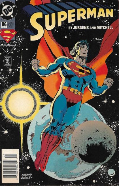 Superman, Vol. 2 The Last Sun Devil |  Issue#86B | Year:1994 | Series: Superman | Pub: DC Comics | Newsstand Edition