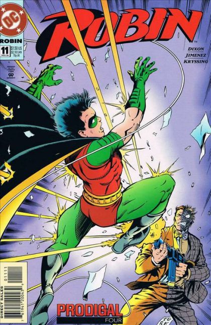 Robin, Vol. 2 Prodigal - Two in Every Crowd |  Issue#11A | Year:1994 | Series: Robin | Pub: DC Comics | Direct Edition