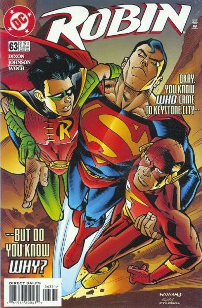 Robin, Vol. 2 The Blink of an Eye |  Issue#63A | Year:1999 | Series: Robin | Pub: DC Comics | Direct Edition