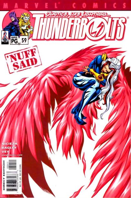 Thunderbolts, Vol. 1 'Nuff Said: Silent Scream |  Issue#59 | Year:2002 | Series: Thunderbolts | Pub: Marvel Comics |