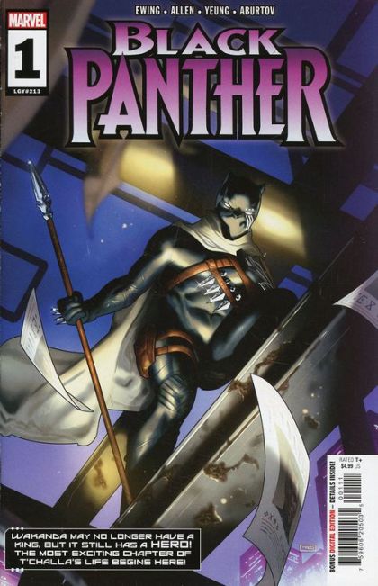 Black Panther, Vol. 9 Reign at Dusk |  Issue#1A | Year:2023 | Series: Black Panther | Pub: Marvel Comics | Taurin Clarke Regular