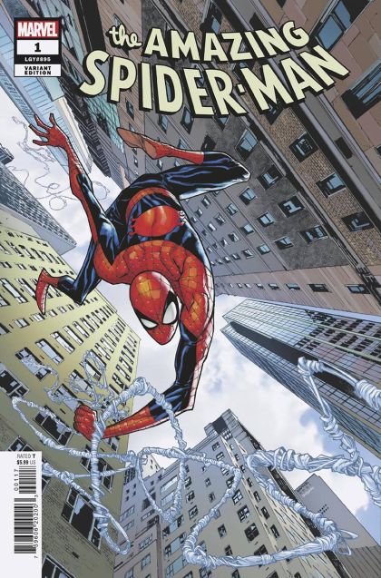 The Amazing Spider-Man, Vol. 6  |  Issue#1L | Year:2022 | Series: Spider-Man | Pub: Marvel Comics | Humberto Ramos Variant