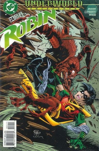 Robin, Vol. 2 Underworld Unleashed - Insects and Violence |  Issue#24A | Year:1995 | Series: Robin | Pub: DC Comics | Direct Edition