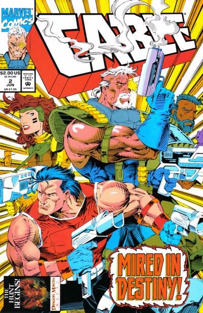 Cable, Vol. 1 Mired In Destiny |  Issue#2A | Year:1993 | Series:  | Pub: Marvel Comics | Direct Edition