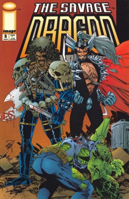 Savage Dragon, Vol. 2  |  Issue#8A | Year:1994 | Series: The Savage Dragon | Pub: Image Comics | Direct Edition