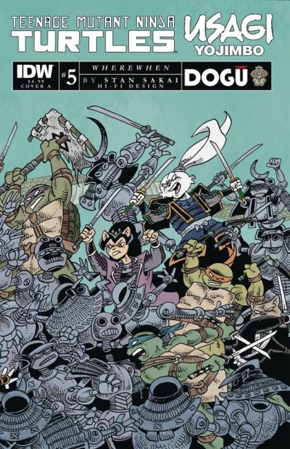 Teenage Mutant Ninja Turtles / Usagi Yojimbo: WhereWhen  |  Issue