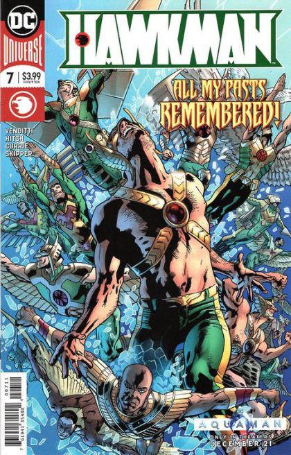 Hawkman, Vol. 5 Origin |  Issue#7A | Year:2018 | Series: Hawkman | Pub: DC Comics | Regular Bryan Hitch Cover