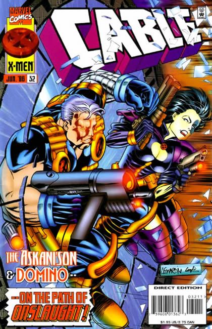 Cable, Vol. 1 Onslaught - Venting |  Issue#32A | Year:1996 | Series:  | Pub: Marvel Comics | Direct Edition