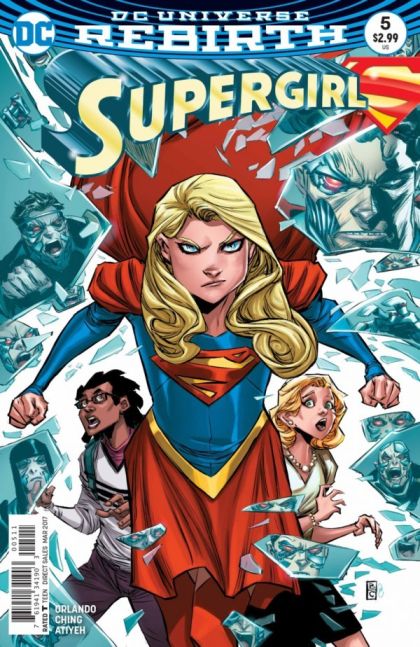 Supergirl, Vol. 7 Reign of the Cyborg Superman |  Issue#5A | Year:2017 | Series:  | Pub: DC Comics | Brian Ching Regular