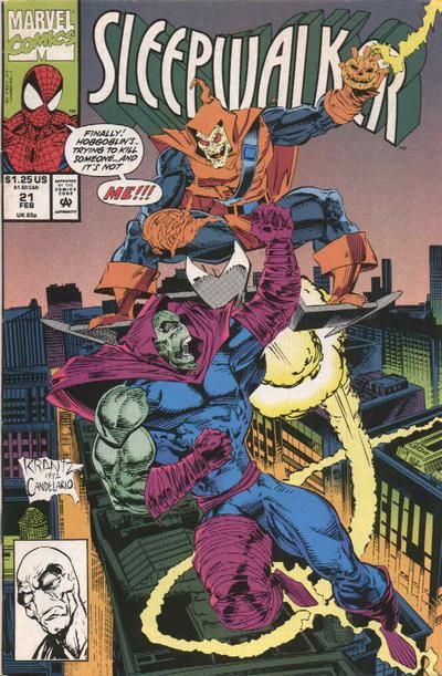 Sleepwalker Mistaken Identities |  Issue#21A | Year:1993 | Series:  | Pub: Marvel Comics | Direct Edition