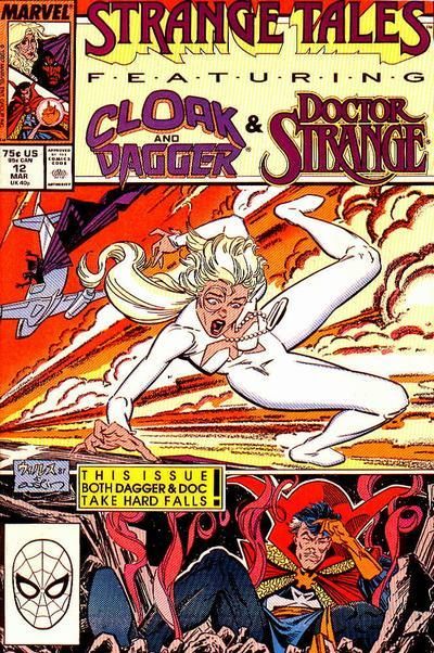 Strange Tales, Vol. 2 Cloak & Dagger: Blue Skies; Doctor Strange: ... Make Thee Mightier Yet! |  Issue#12A | Year:1987 | Series: Strange Tales | Pub: Marvel Comics | Direct Edition