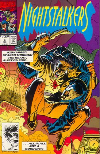 Nightstalkers Dead On Arrival |  Issue#4A | Year:1992 | Series: Midnight Sons | Pub: Marvel Comics |