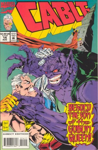 Cable, Vol. 1 Fear and Loathing, Part Three: Son of the Goblin Queen |  Issue#14A | Year:1994 | Series:  | Pub: Marvel Comics | Direct Edition