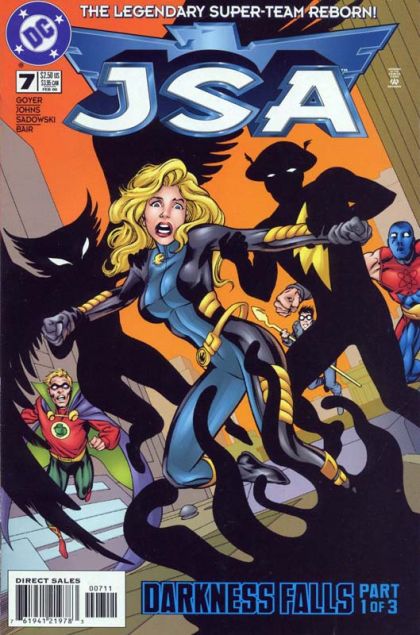 JSA, Vol. 1 Darkness Falls, Part 1: Darkness Falls |  Issue#7A | Year:1999 | Series: JSA | Pub: DC Comics | Direct Edition