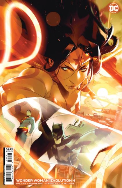 Wonder Woman: Evolution Part 4 |  Issue#4B | Year:2022 | Series:  | Pub: DC Comics | Simone Di Meo Card Stock Variant