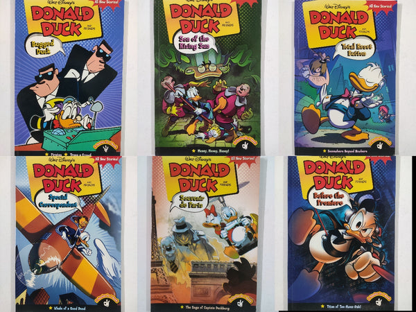 (Full Stories) Disney Donald Duck Comic Books | Set of 6 Books | Publisher: Euro Kids