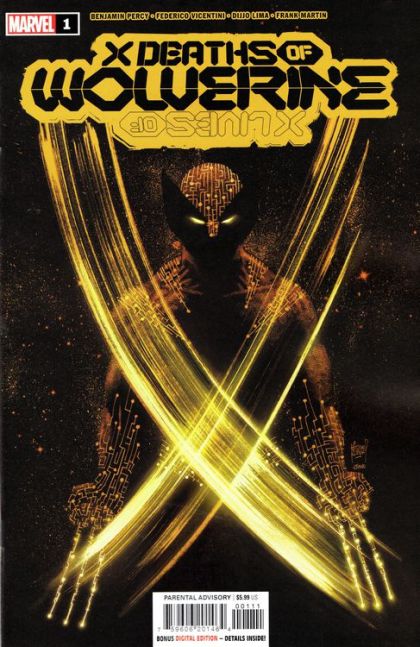 X Deaths of Wolverine  |  Issue#1A | Year:2022 | Series:  | Pub: Marvel Comics | Regular Adam Kubert Cover