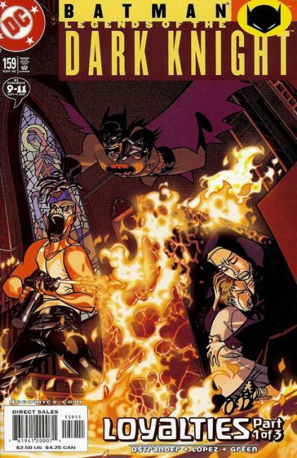 Batman: Legends of the Dark Knight Loyalties, Part 1 |  Issue#159A | Year:2002 | Series:  | Pub: DC Comics | Direct Edition