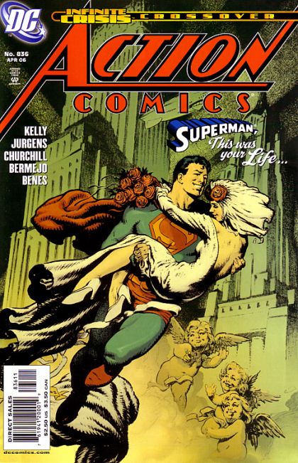 Action Comics, Vol. 1 Infinite Crisis - This Is Your Life, Superman This is Your Life, Part Two |  Issue#836A | Year:2006 | Series:  | Pub: DC Comics | Direct Edition