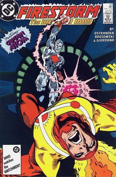 Firestorm, the Nuclear Man, Vol. 2 (1982-1990) Rogue Hero |  Issue#63A | Year:1987 | Series: Firestorm |