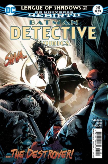 Detective Comics, Vol. 3 League of Shadows, Part 1: Unleashed |  Issue#951A | Year:2017 | Series: Batman | Pub: DC Comics | Eddy Barrows Regular