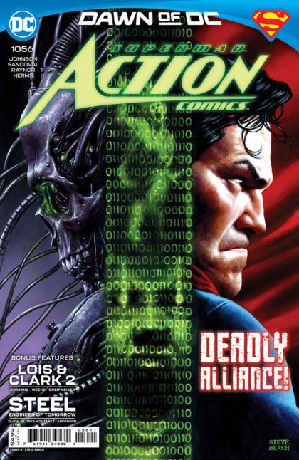 Action Comics, Vol. 3 Ex Machina / Home Again, Part Six / Engineer of Tomorrow, Part Three |  Issue#1056A | Year:2023 | Series: Superman | Pub: DC Comics | Steve Beach Regular