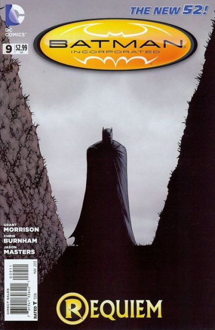 Batman Incorporated, Vol. 2 Requiem - Fallen Son |  Issue#9A | Year:2013 | Series: Batman | Pub: DC Comics | Chris Burnham Regular Cover